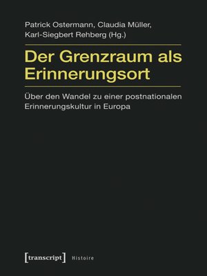 cover image of Der Grenzraum als Erinnerungsort